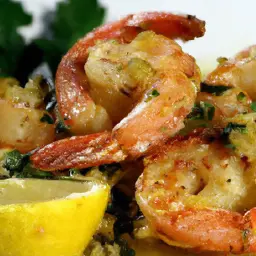 Teaser Image: Garlic Lemon Butter Shrimp Scampi